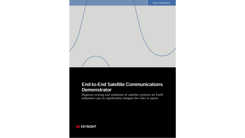 End-to-End Satellite Communications Demonstrator